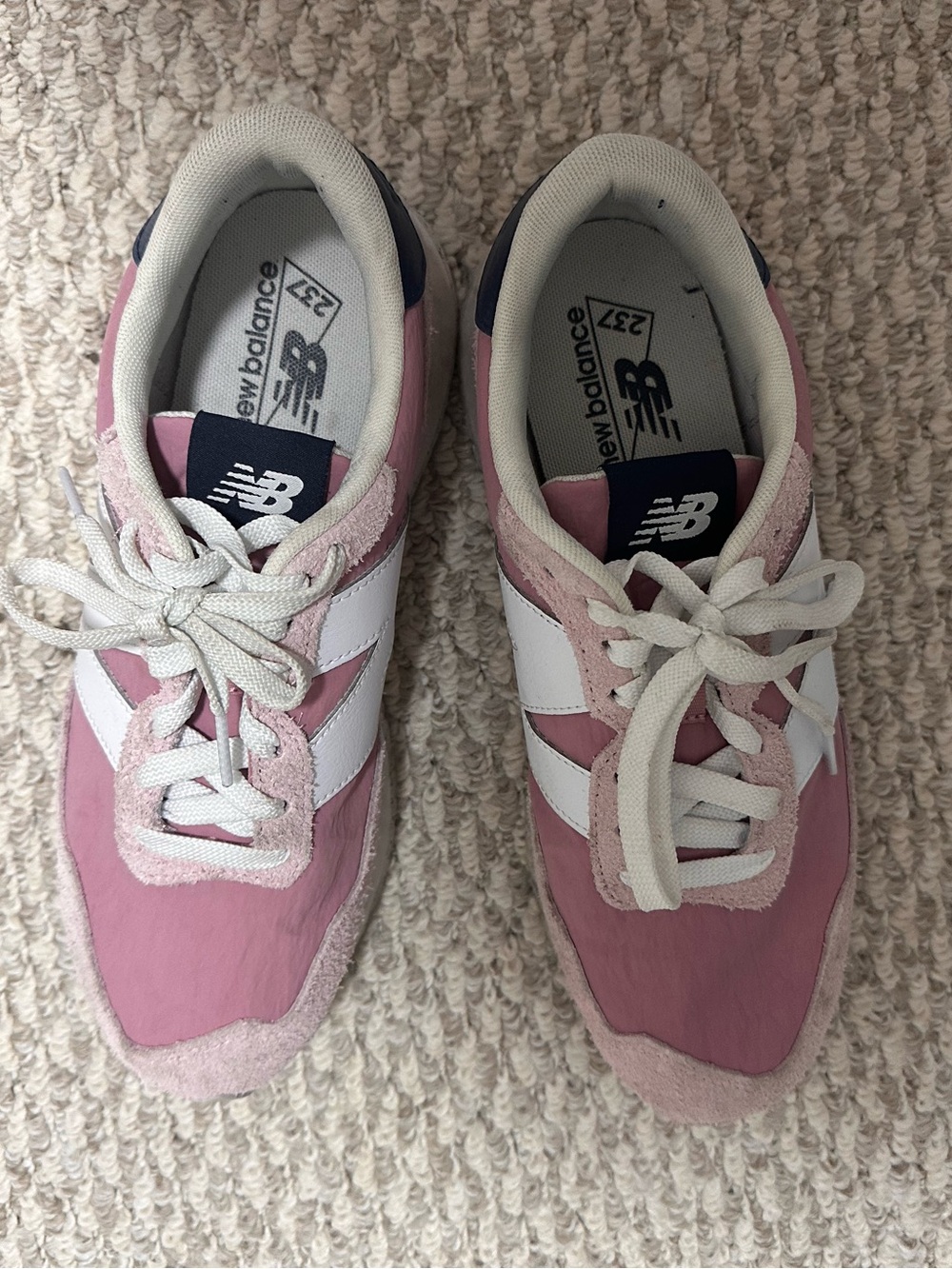 New Balance 247 Pink & White Women's Sneakers